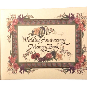 Rare Find Nittany Quill Watercolor Illustrated Wedding Anniversary Memory Book